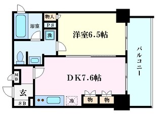 リーガル新福島の物件間取画像